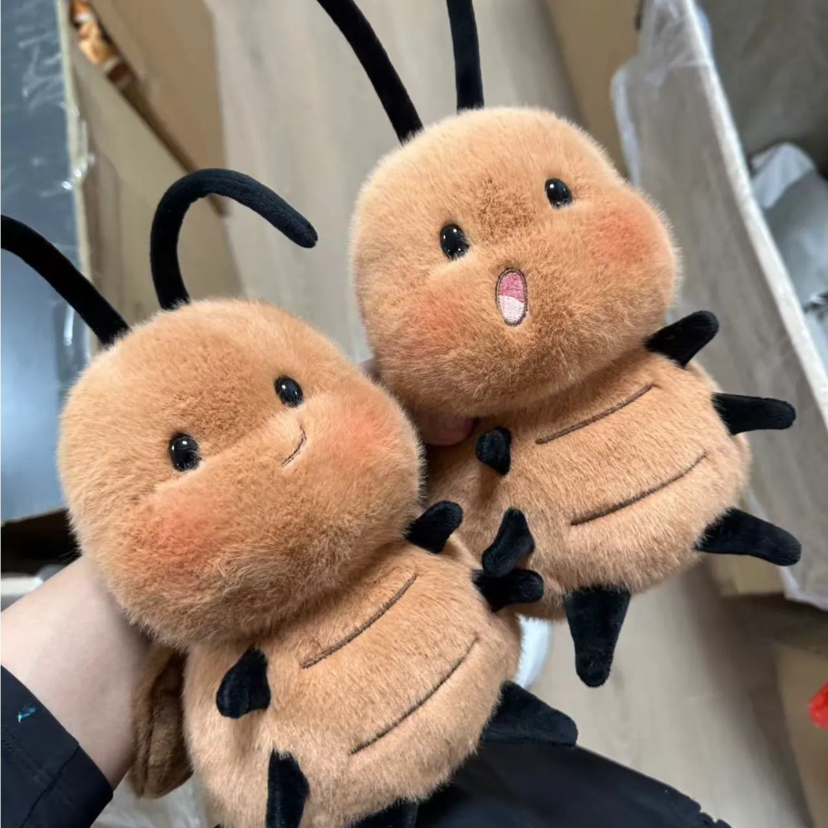 Cute-Double-Ponytail-Cockroach-Stuffed-Animal-11 - Cubforest