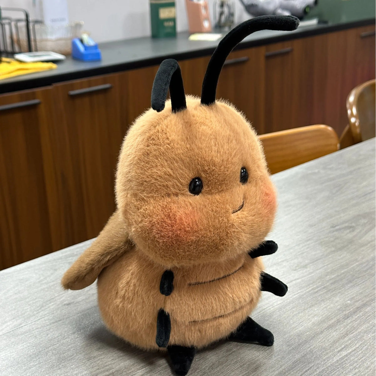 Cute-Double-Ponytail-Cockroach-Stuffed-Animal-2 - Cubforest