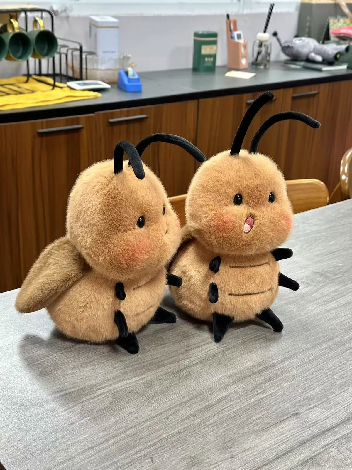 Cute-Double-Ponytail-Cockroach-Stuffed-Animal-9 - Cubforest