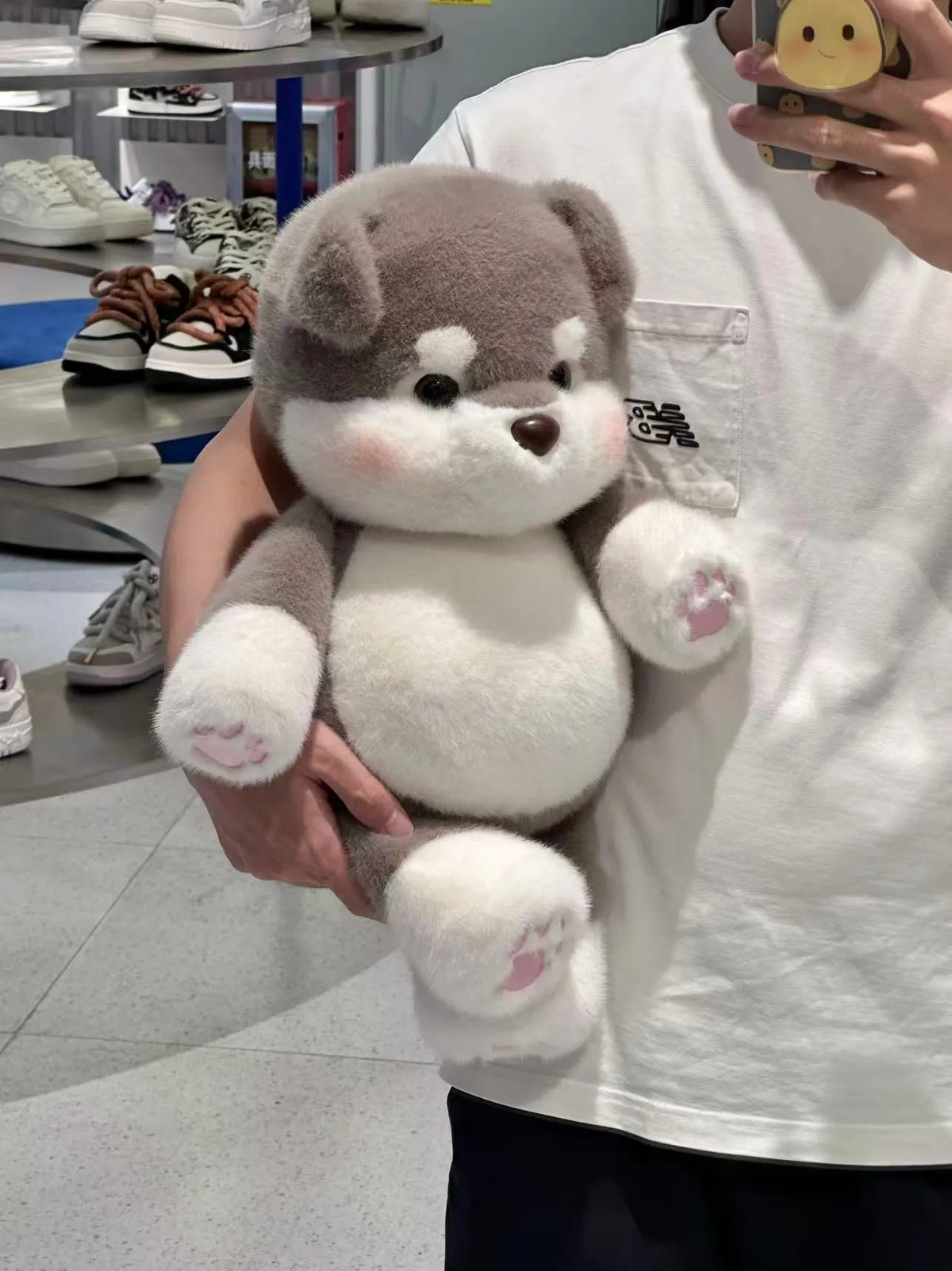 Cute-Running-Alaskan-Malamute-Stuffed-Animal-5 - Cubforest