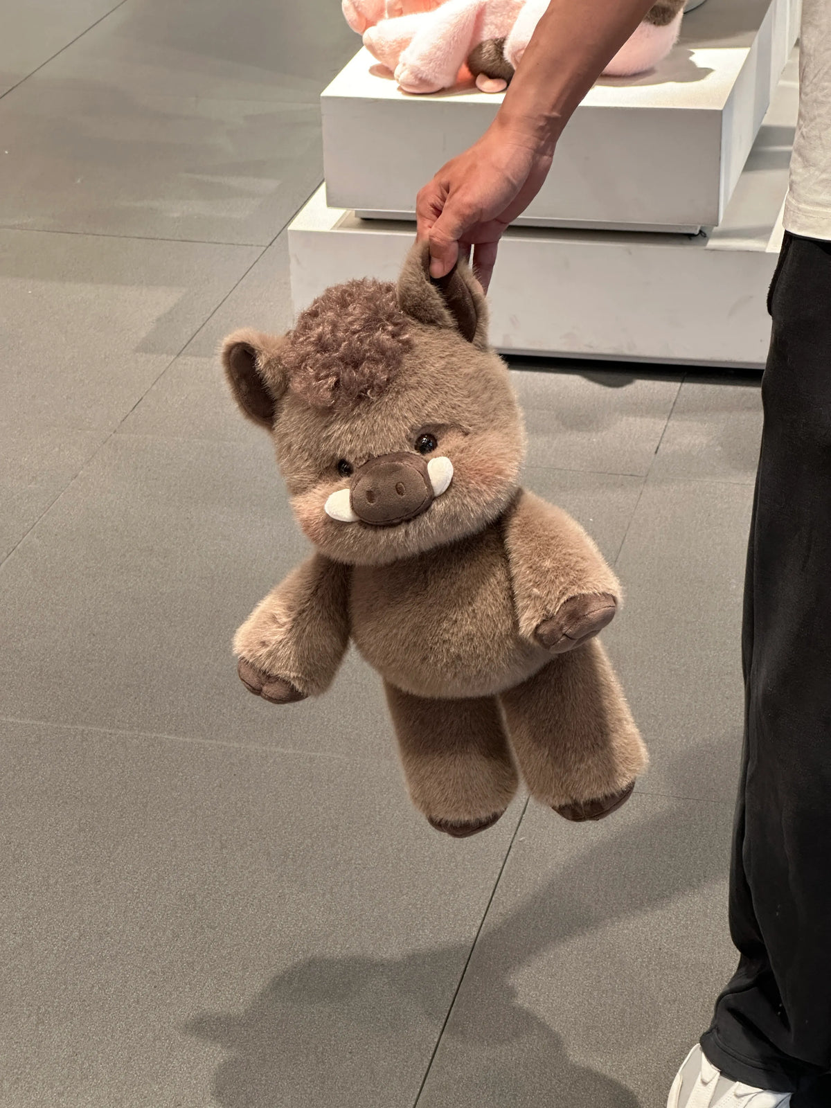 Cute-Running-Wild-Boar-Stuffed-Animal-4 - Cubforest