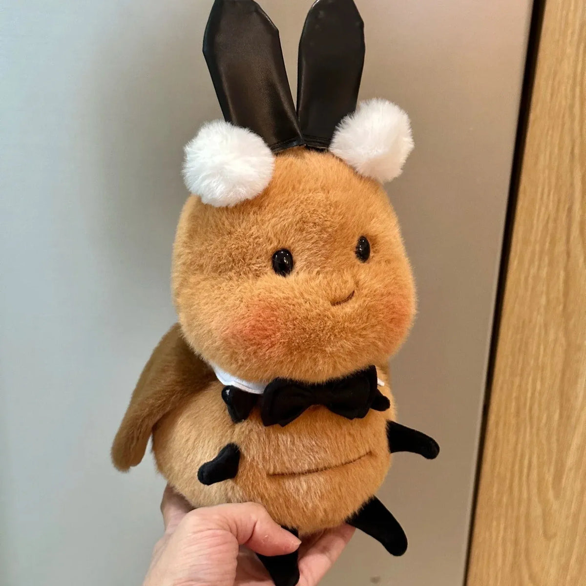 Cute-Double-Ponytail-Cockroach-Stuffed-Animal-1 - Cubforest