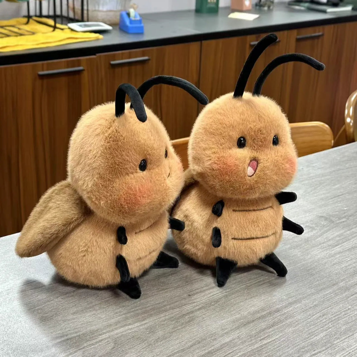 Cute-Double-Ponytail-Cockroach-Stuffed-Animal-10 - Cubforest