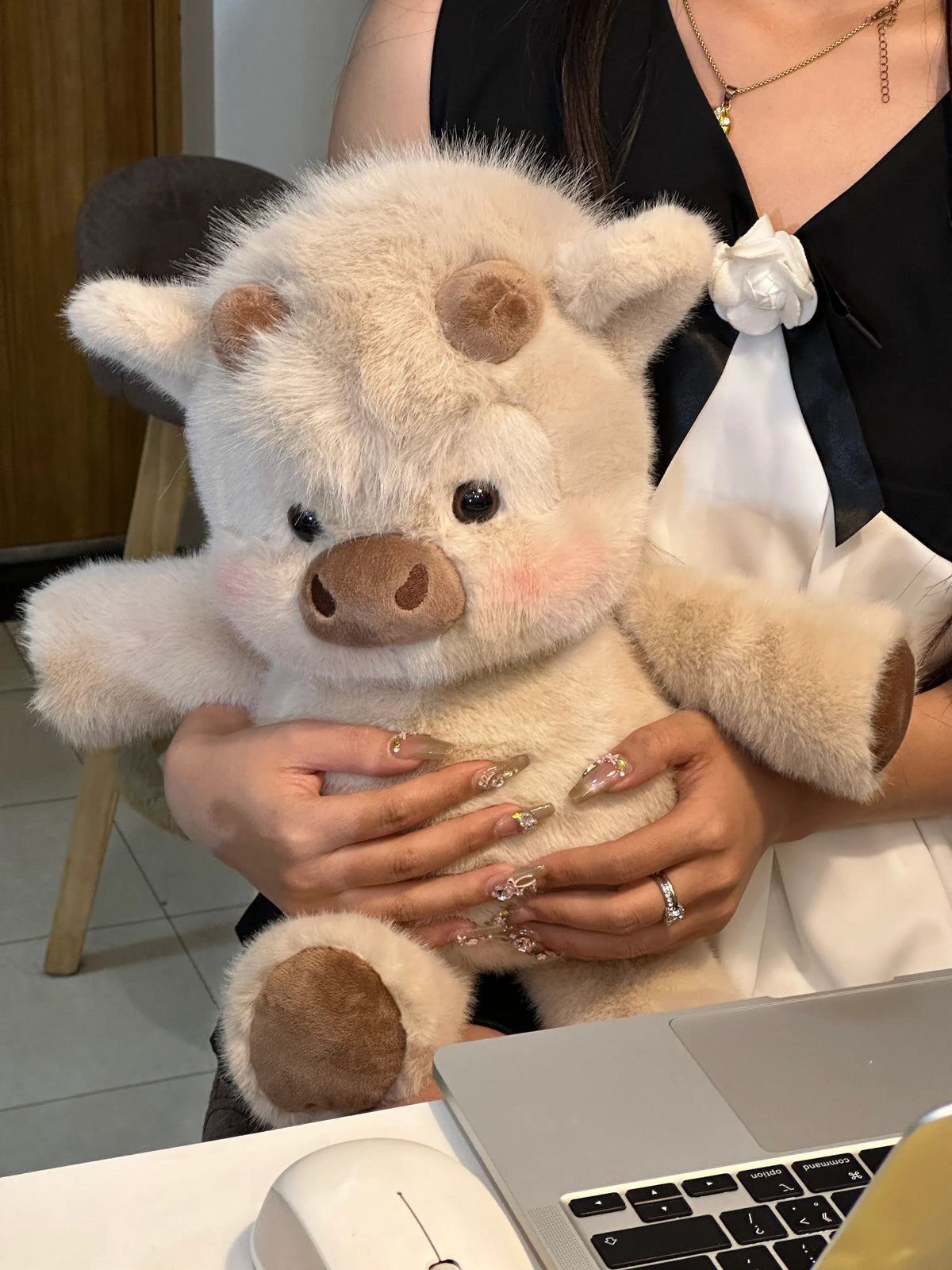 Scottish-Highland-Cow-Stuffed-Animal-1 - Cubforest