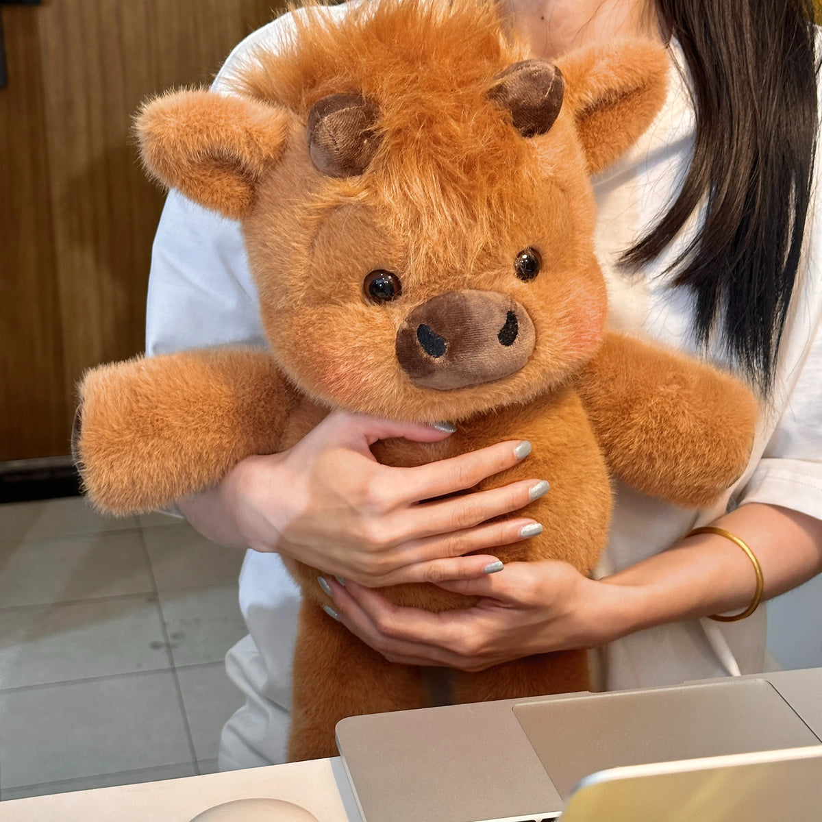 Scottish-Highland-Cow-Stuffed-Animal-3 - Cubforest