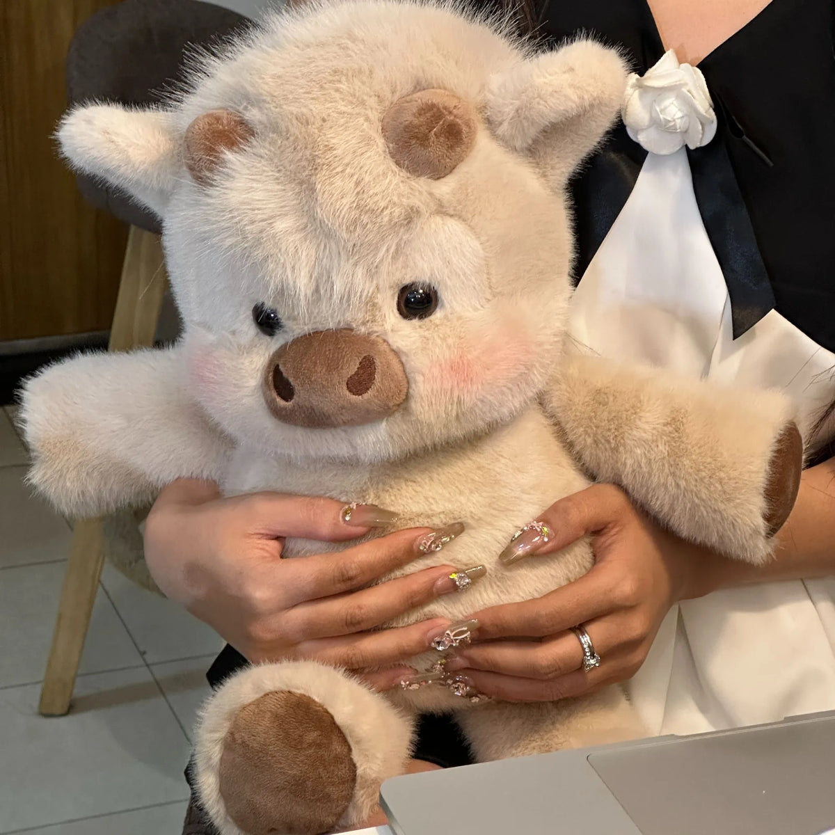 Scottish-Highland-Cow-Stuffed-Animal-7 - Cubforest